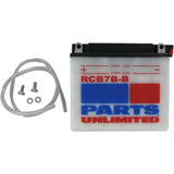 Parts Unlimited Conventional Battery - RCB7B-B Yamaha 225 1999-2005
