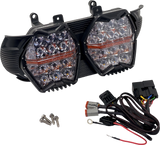 Letric Lighting Co GC7 LED Headlight Kit Fltr ` (EXC. CVO) - LLC-RG-GC For Harley Road Glide 2015-2023