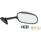 EMGO 0640-0065 20-69771 OEM-Style Replacement Mirror Mirror - Side View - Rectangle - Black - RIght