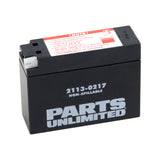PARTS UNLIMITED 2113-0217 Factory-Activated AGM Maintenance-Free Battery AGM Battery - YT4B-BS