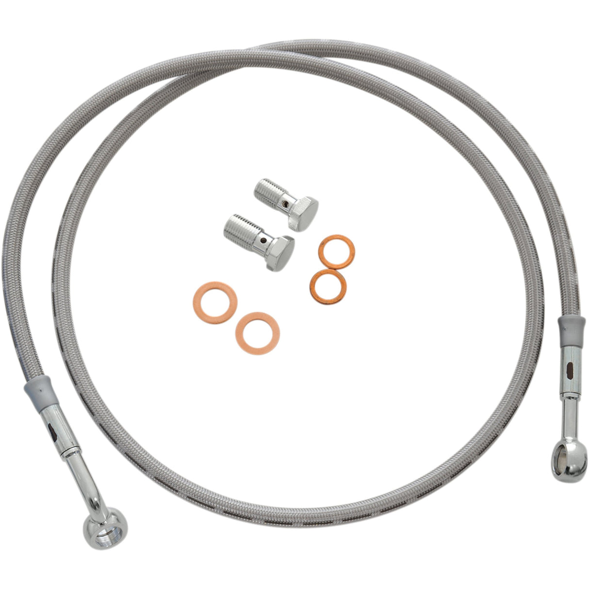 Goodridge OEM-Style Brake Line Kit Front For Harley Softail / Dyna / 15th Anniversary 1987-2014