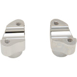 DRAG SPECIALTIES Buffalo Billet Aluminum Handlebar Riser Risers - Chrome