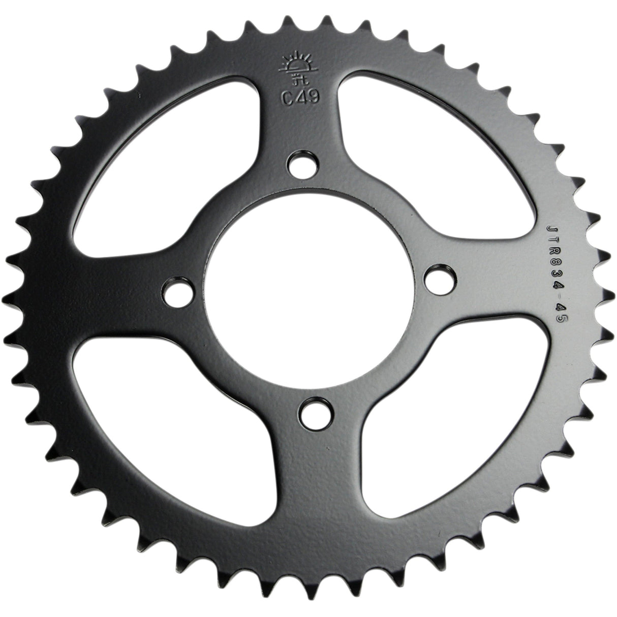 JT SPROCKETS JTR834-45 JTR834.45 Steel Rear Sprocket Sprocket - Rear - Yamaha - 45-Tooth