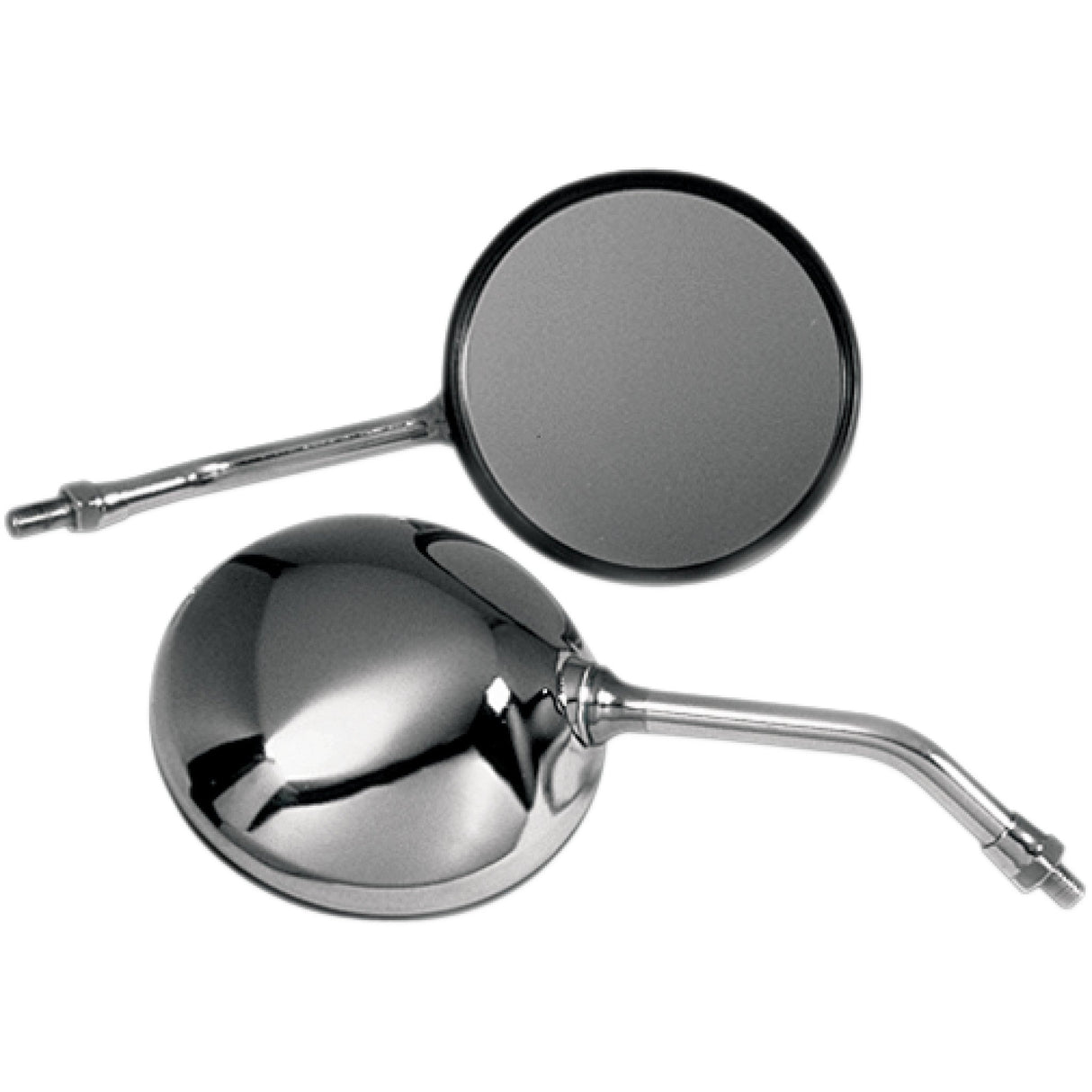 EMGO 2037300 20-37300 Round Honda CB Style Universal Mirror Mirror - CB-Style - Side View - Round - Chrome
