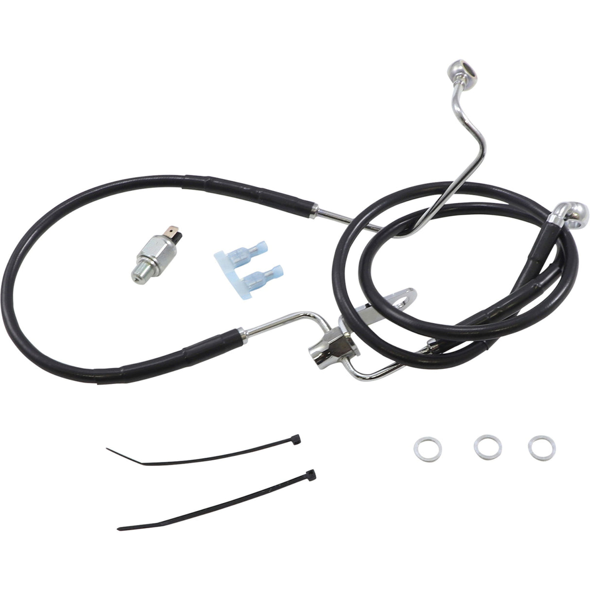 Drag Specialties Brake Line For Harley Blackline / Softail Slim 2011-2017
