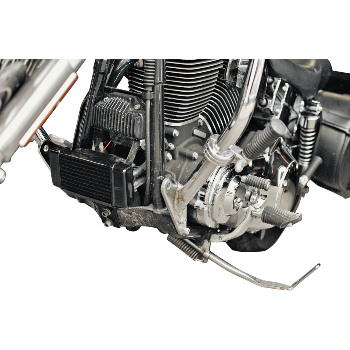 JAGG OIL COOLERS 0713-0281 751-FP2500-0323 Low-Mount Fan-Assisted Oil Cooler Kit Fan-Assisted Oil Cooler Kit - Low Mount - Dyna