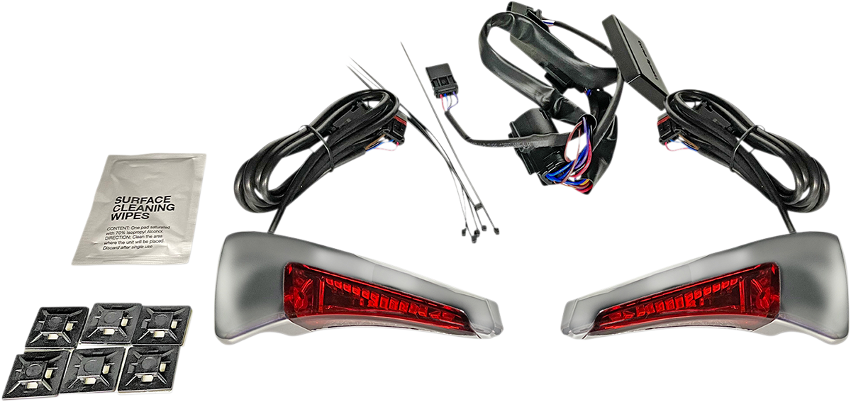 Sequential Tour Pak Seat Back Rest LED Lights