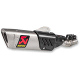 AKRAPOVIC 1811-3344 S-Y6SO12-HAPT Titanium Slip-On Line Muffler Titanium Muffler