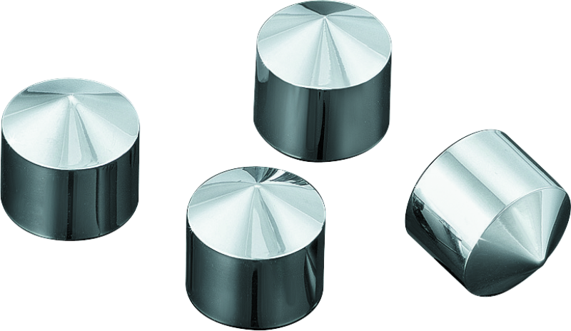 Kuryakyn 8372 Peaked Rocker Box Bolt Covers 4 Piece Twin Cam & Milwaukee-8