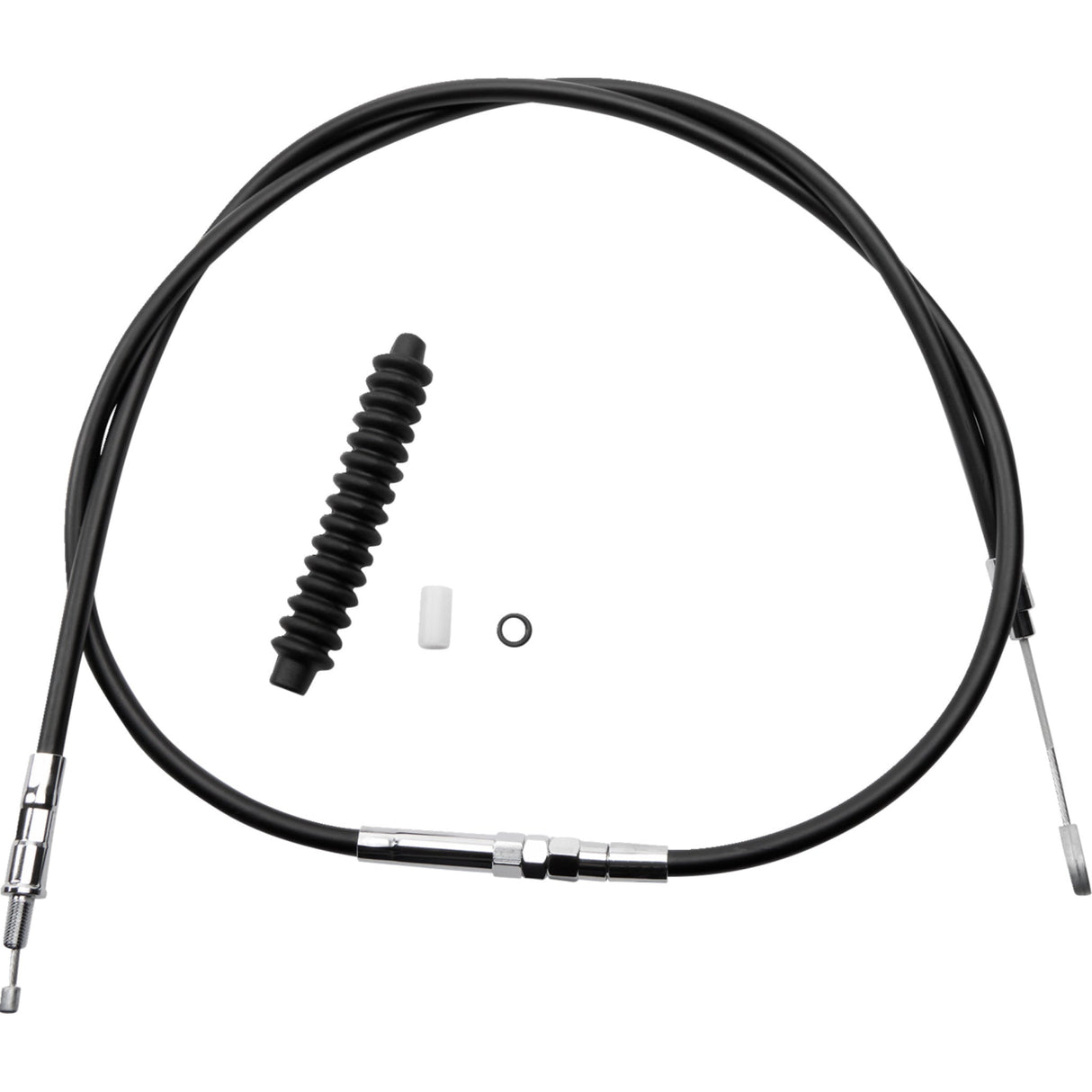 DRAG SPECIALTIES High-Efficiency Black Vinyl Clutch Cable