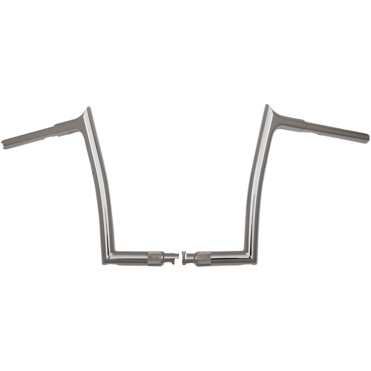 FAT Baggers INC. 1-1/4" EZ Install Pointed Top Handlebar 12" Chrome - 908012 For Harley Motorcycles 2007-2025