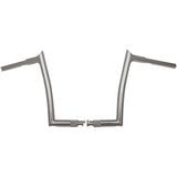 FAT Baggers INC. 1-1/4" EZ Install Pointed Top Handlebar 12" Chrome - 908012 For Harley Motorcycles 2007-2025