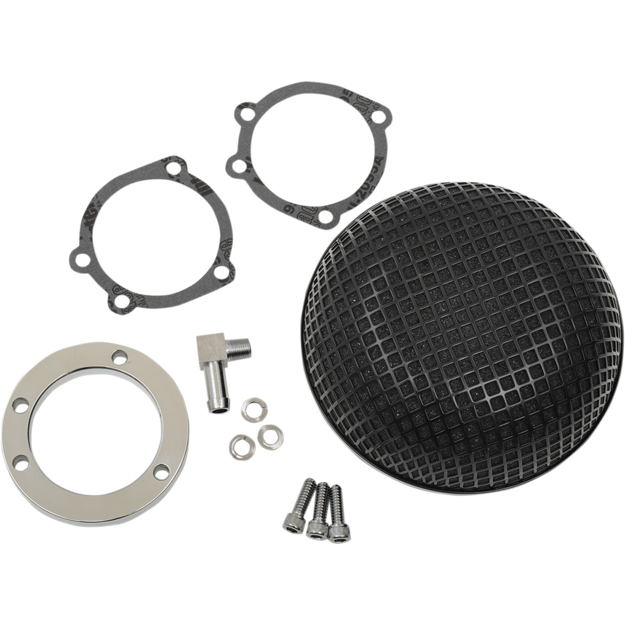 Drag Specialties For CV Carburetors Retro Air Cleaner - 1010-1609 For Harley Motorcycles 1988-2017