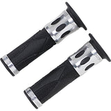 PRO GRIP 0630-1074 PA0728OECRAG 728 Superbike Grips Grips - 728 - Open Ends - Silver