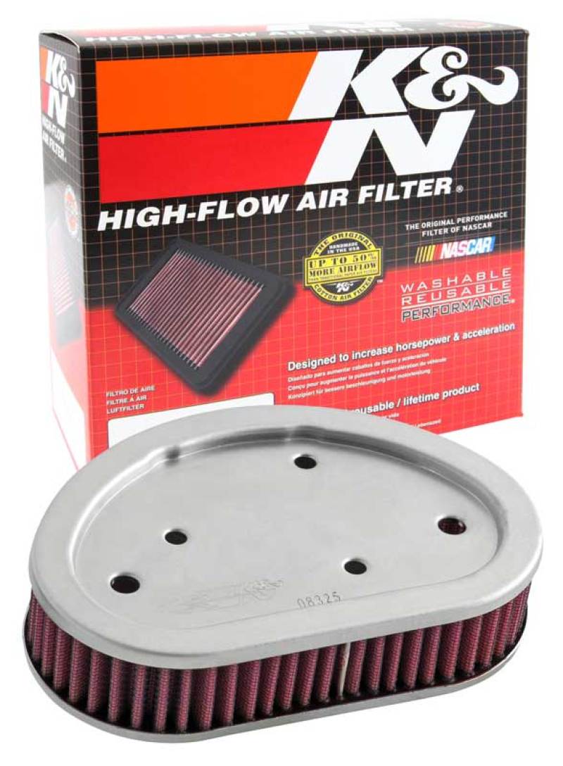 K&N Engineering HD-9608 K&N 08-09 Harley Replacement Air Filter