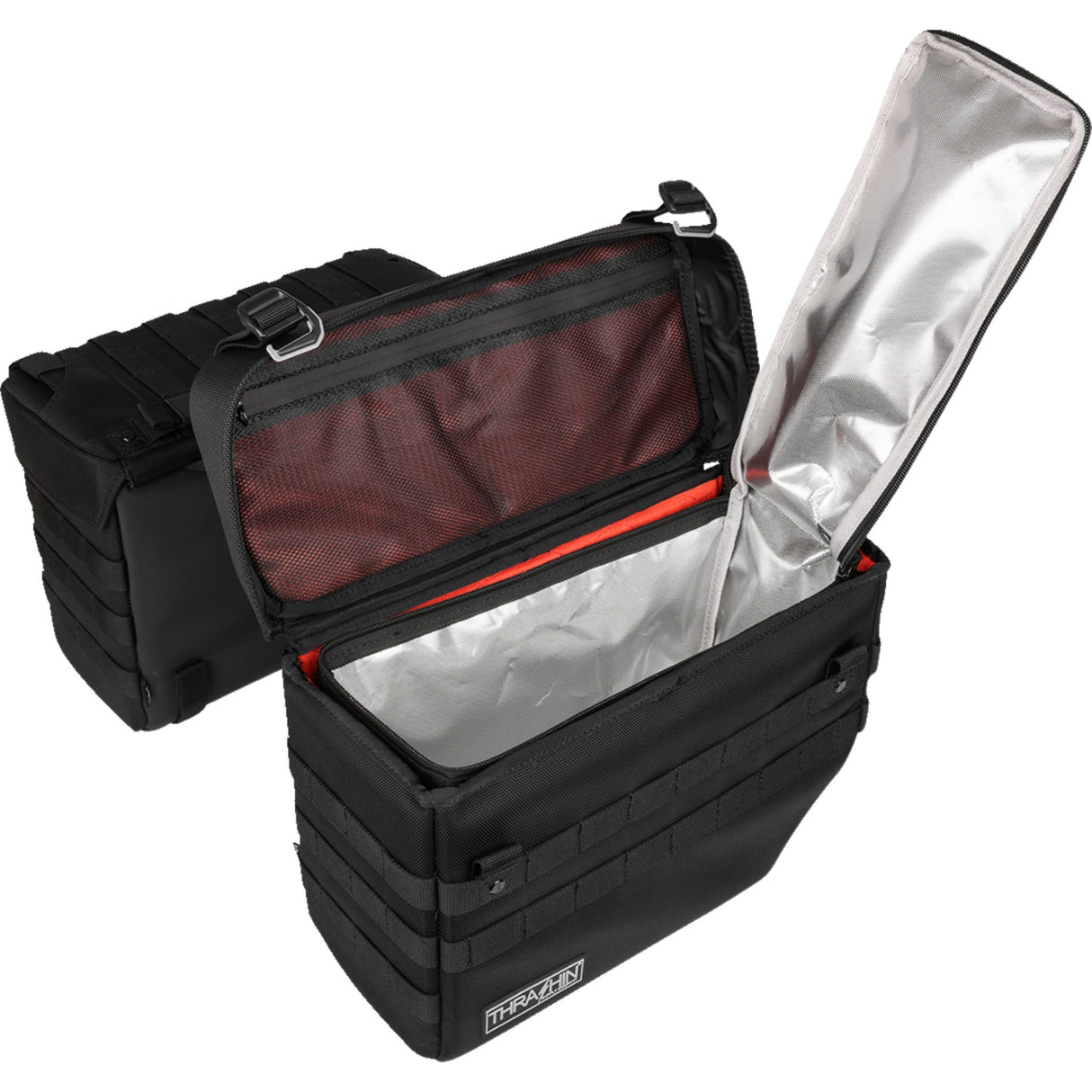 THRASHIN SUPPLY CO. 3511-0030 TSB-00-12 Expedition Cooler Saddlebag Cooler Expedition Bag - Black