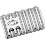 COVINGTONS 1610-0051 C1042-C Brake Pedal Pad - Finned - Chrome