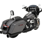 KHROME WERKS 1800-2764 200810A-SR 2-into-1-into-2 Dominator-SR Exhaust System black - without end caps - m8 touring