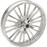 Coastal Moto Atlantic Precision Cast 3D Wheel Atlantic 3D Front Dual Disc Without ABS Chrome 21x3.5 - 3D-ATL213CH For Harley Touring 2008-2026