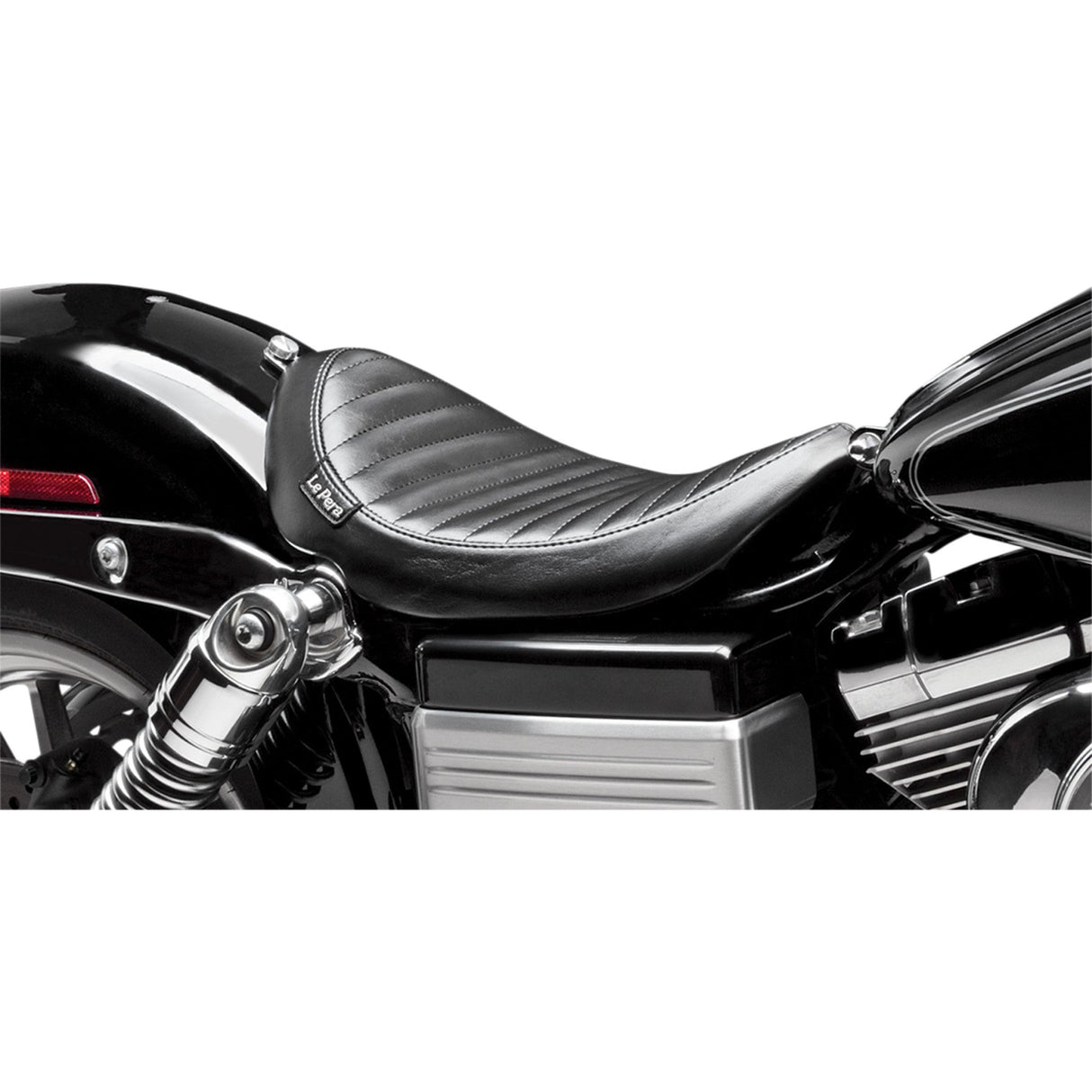 LePera Lil Nugget Solo Seat Pleated - LK-111PT For Harley Motorcycles 2006-2017