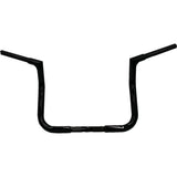 FAT Baggers INC. 1-1/4" EZ Install Flat Top Handlebar Reduced Reach 11" Black - 705011-B For Harley Touring 2008-2021