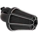 ARLEN NESS 1014-0252 81-104 Monster Sucker Air Cleaner Cover - Beveled - Black
