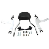 COBRA 1501-0557 602-2002 Detachable Backrest Kit - 14" - Chrome - Softail
