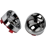 DRAG SPECIALTIES Visor-Style Bezel and Lens for Deuce-Style Turn Signals Bezel/Lenses