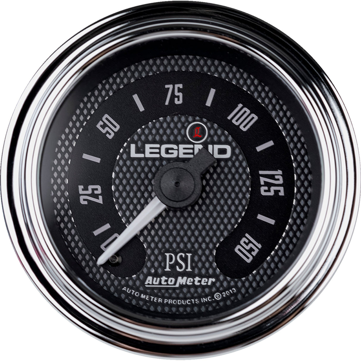 Legend Suspension Fairing Mounted LED Backlit PSI Gauges Diamond Cut For Harley Touring 1997-2013
