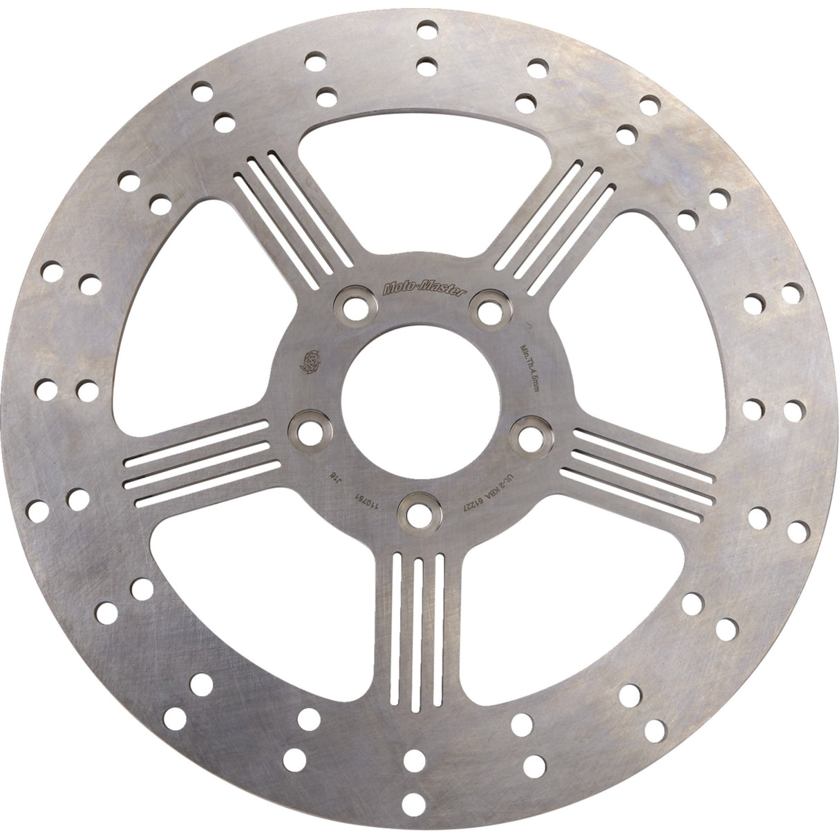 MOTO-MASTER 1711-2180 110751-PU Brake Rotors Brake Rotor - Front Right/Front Left - Adrian