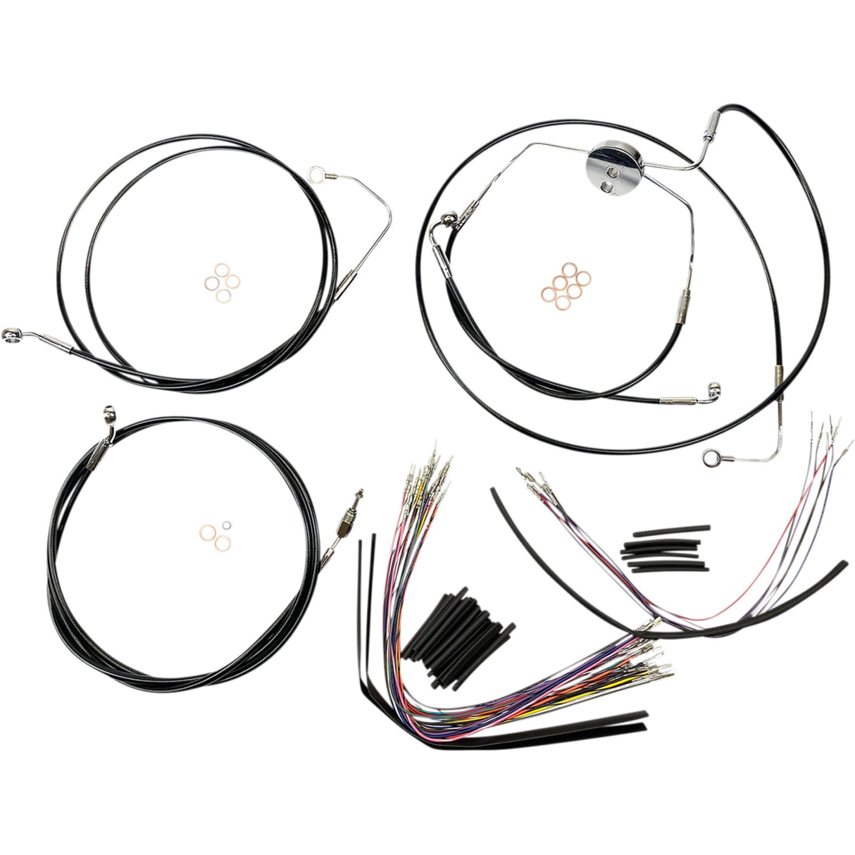 MAGNUM SHIELDING 0662-0748 489001 XR Handlebar Installation Kit - Black