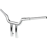 LA CHOPPERS 0601-6273 LA-7344-10 Valley T-Bar - Handlebar - Valley - T-Bar - 10" - Chrome