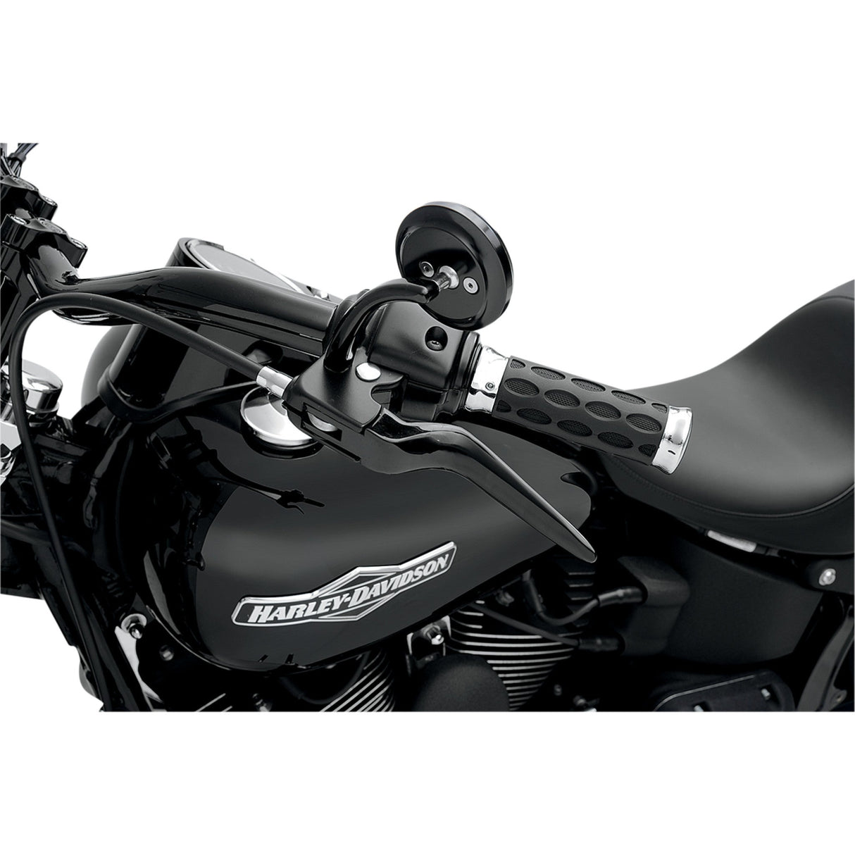 DRAG SPECIALTIES 0610-0211 Custom Lever Set Levers - Custom - Black
