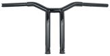 Burly Brand B12-6052SB Dominator Raked Bar 12in - Matte Black
