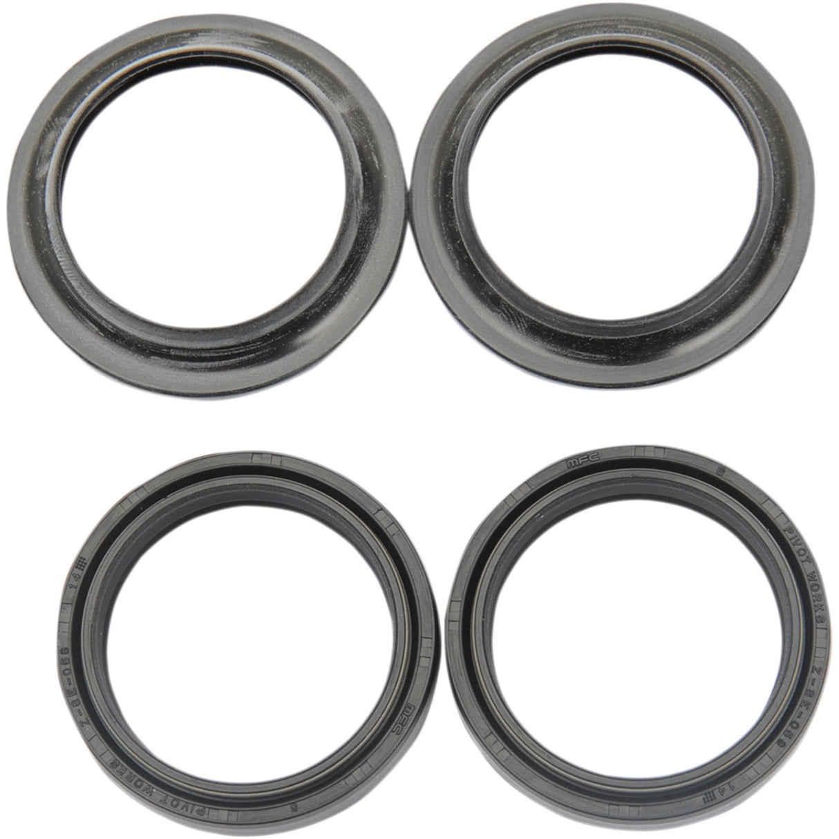 PIVOT WORKS 0407-0377 PWFSK-Z032 Fork Seal Kit 42 mm id x 54/59.50 mm od