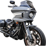 Klock Werks Flare® Windshield 8" Dark Smoke - KWW-02-0621 For Harley Softail Low Rider 2022-2026
