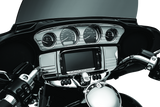 Kuryakyn 7284 Tri-line Gauge Trim 14-Up Touring Models Chrome