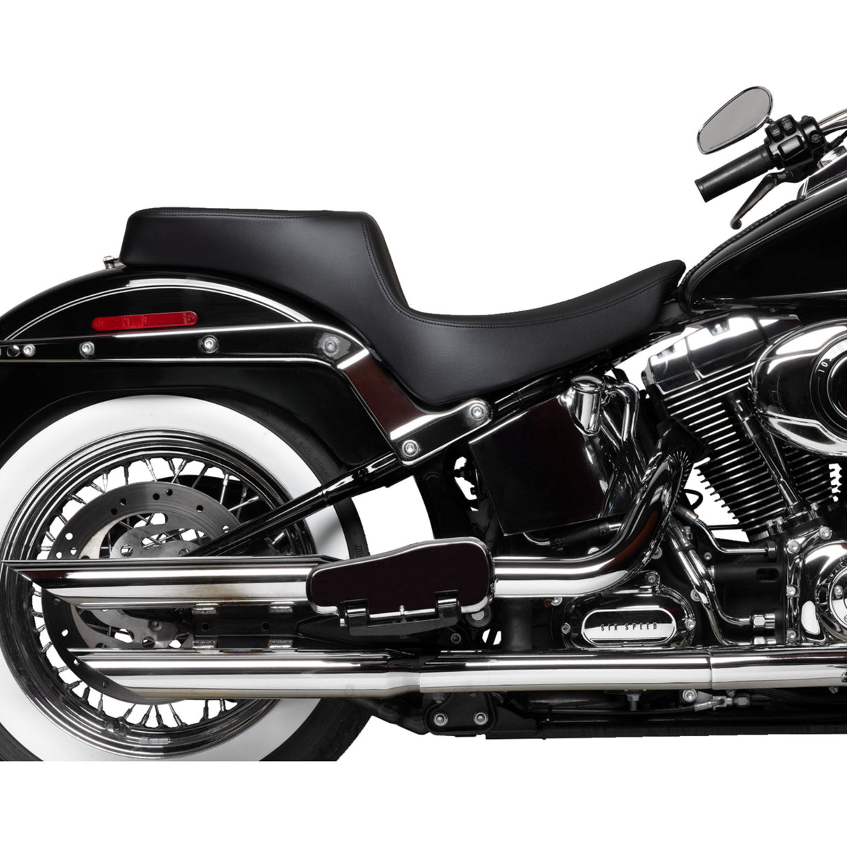 DRAG SPECIALTIES Performance Predator 2-Up Seat III - FL '00-'17