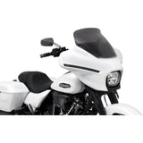 Memphis Shades Spoiler Windshield 6" Dark Black Smoke - MEP89010 For Harley Street Glide 2023-2026