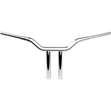 LA CHOPPERS 0601-6267 LA-7343-12 One-Piece Kagefighter Handlebar - 12" x 1-1/2" - Chrome