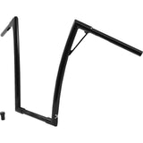 Burly Brand Louie Handlebar 19" Black - B12-7011B For Harley Motorcycles 1949-2024