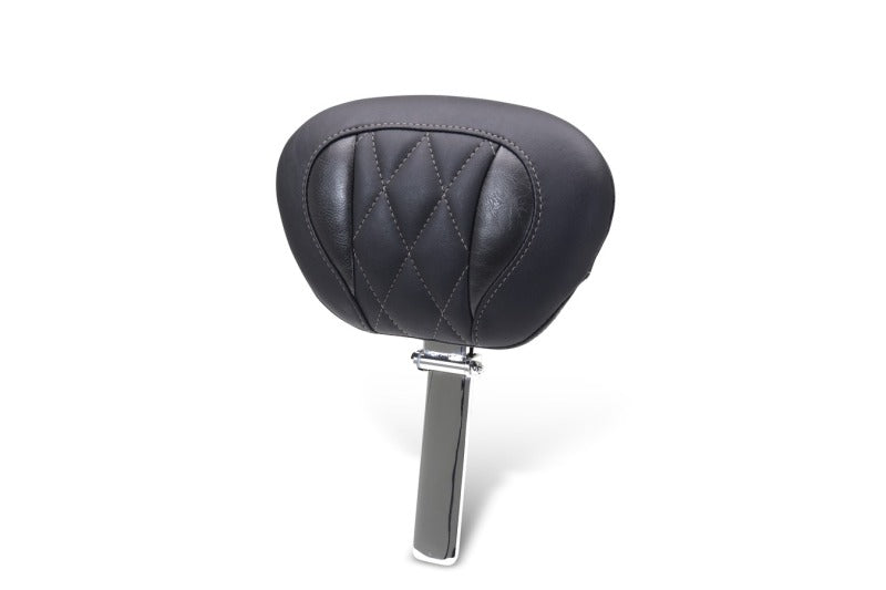 Mustang Motorcycle Mustang CVO Road Glide (ST) Super Touring Deluxe Diamond Driver Backrest - 89460GM For Harley Touring 2023-2026