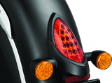 Kuryakyn 5623 Tail Light Top Trim Satin Black