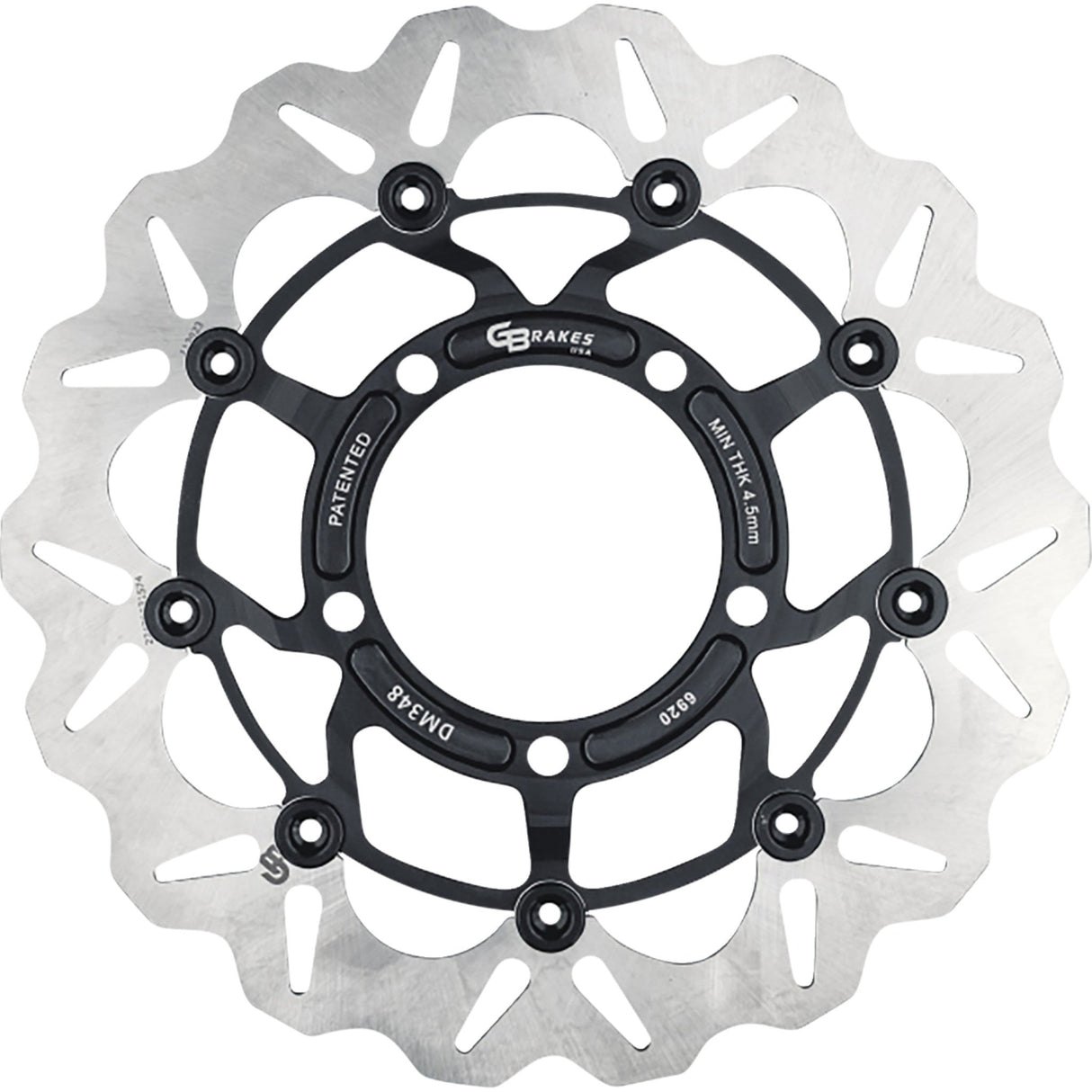GBRAKES 1710-4961 GBDU041 Brake Rotor