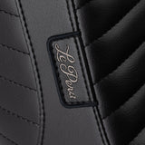 LePera Tailwhip Up Front Seat Pleated Black - LYRU-580PT For Harley Softail 2018-2024