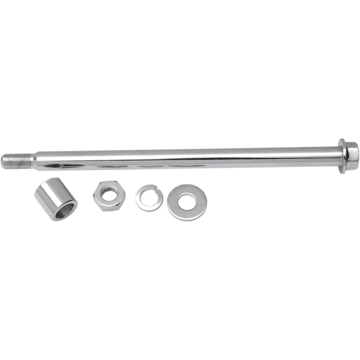 Drag Specialties Rear Axle Kit Rear Chrome For Harley Motorcycles 1980-1986
