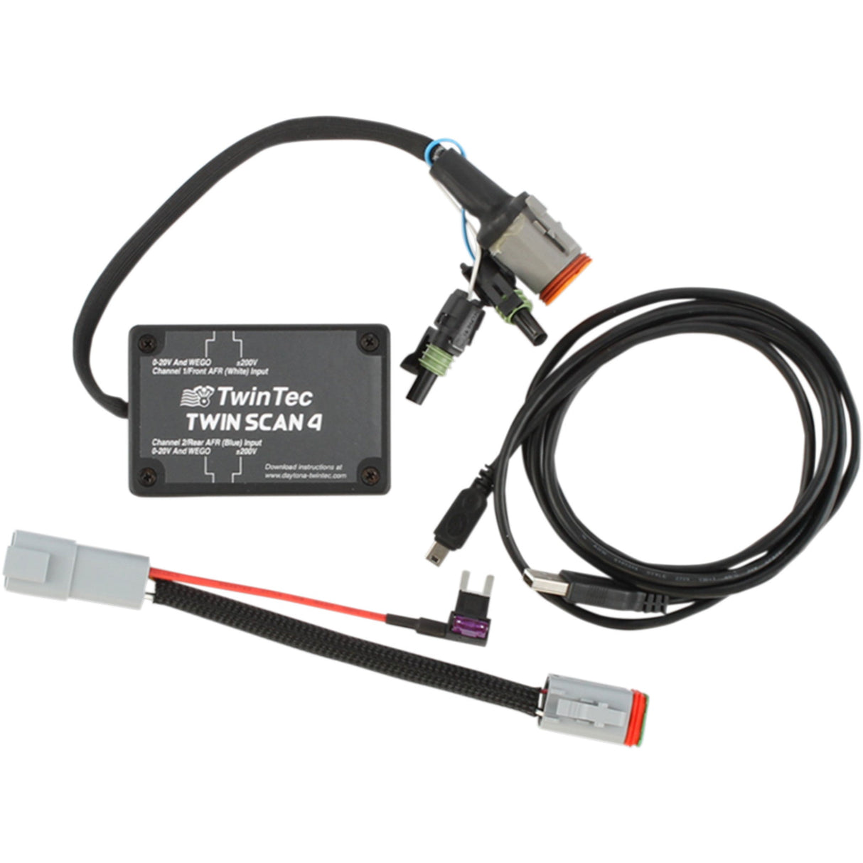 DAYTONA TWIN TEC LLC 3807-0445 15500 Twin Scan 4 Scan Tool canbus