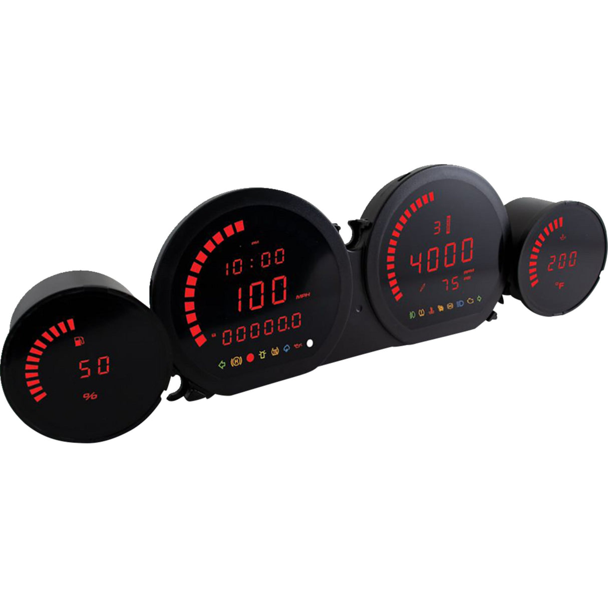 Koso North America HD-03 Gauge Kit - BA064921 For Harley Touring 2014-2023