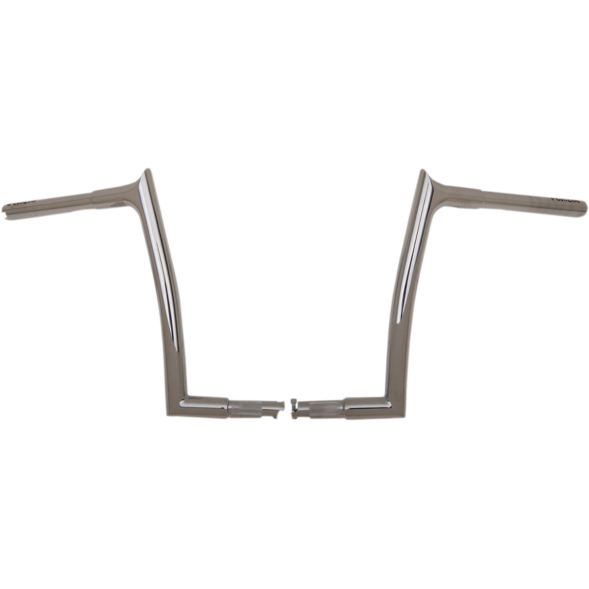 FAT Baggers INC. 1-1/4" EZ Install Pointed Top Handlebar 12" Chrome - 907012 For Harley Touring / Softail / Road King / Road Glide 1994-2023