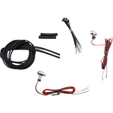 CUSTOM DYNAMICS 2040-2714 CD-MICRO-R-C Micro Bullet LED Turn Signals Micro Turn Signals - Red -Chrome
